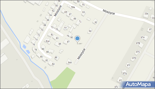Moszyce, Moszyce, 94b, mapa Moszyce