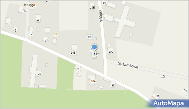 Motaniec, Motaniec, 19A, mapa Motaniec