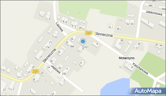 Motarzyno, Motarzyno, 37, mapa Motarzyno