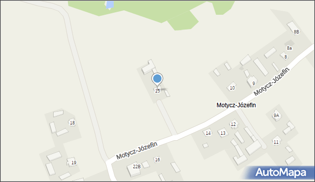 Motycz-Józefin, Motycz-Józefin, 15, mapa Motycz-Józefin