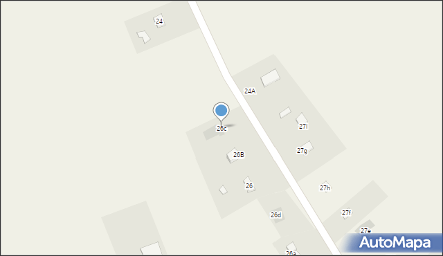 Motycz-Józefin, Motycz-Józefin, 26c, mapa Motycz-Józefin