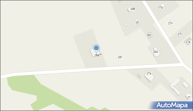 Motycz-Józefin, Motycz-Józefin, 26e, mapa Motycz-Józefin