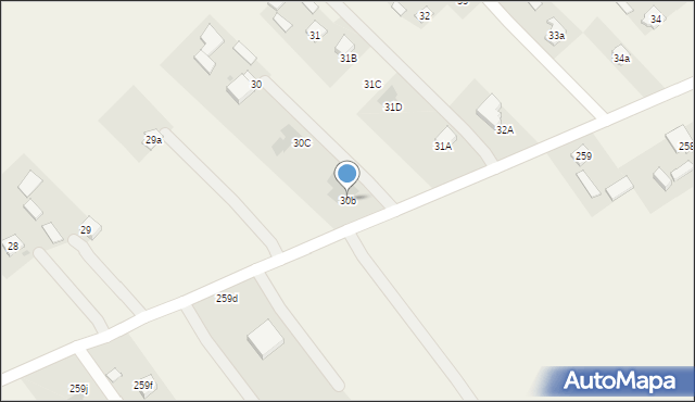 Motycz-Józefin, Motycz-Józefin, 30b, mapa Motycz-Józefin