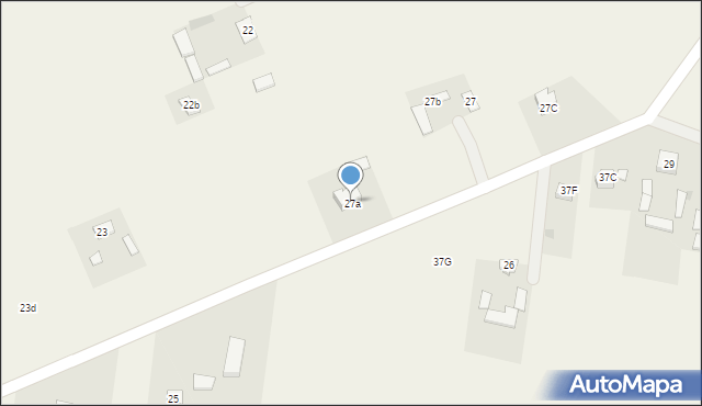 Motycz Leśny, Motycz Leśny, 27a, mapa Motycz Leśny