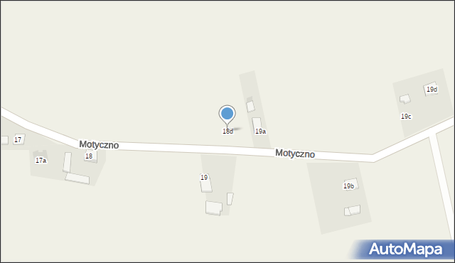Motyczno, Motyczno, 18d, mapa Motyczno