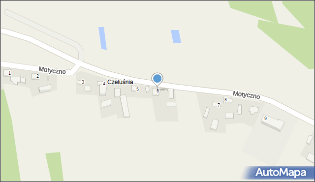 Motyczno, Motyczno, 6, mapa Motyczno