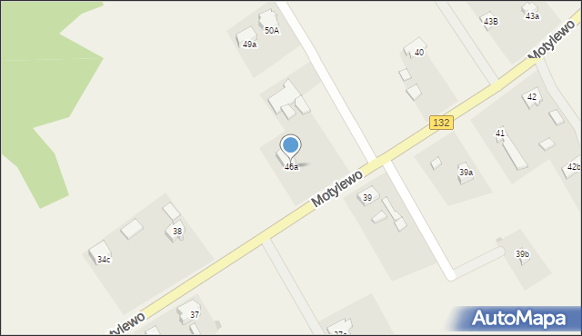 Motylewo, Motylewo, 46a, mapa Motylewo