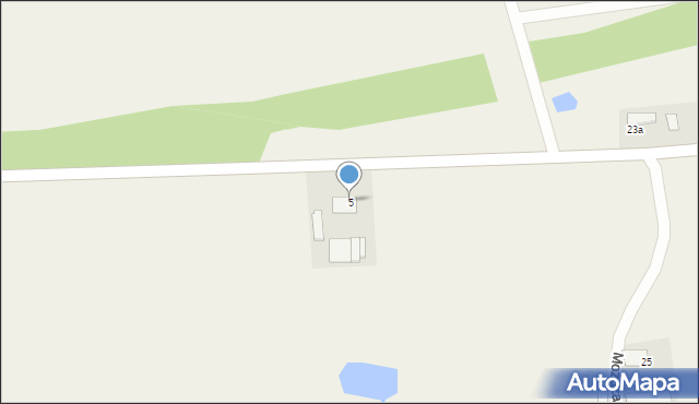 Możdżany, Możdżany, 5, mapa Możdżany