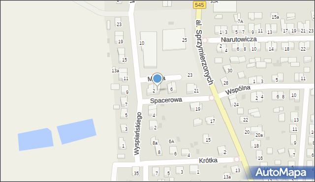 Nidzica, Mokra, 4, mapa Nidzica