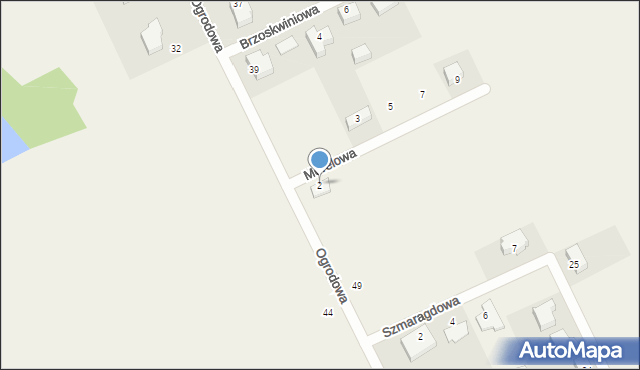 Nochowo, Morelowa, 2, mapa Nochowo