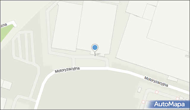 Nowa Sól, Motoryzacyjna, 2, mapa Nowa Sól