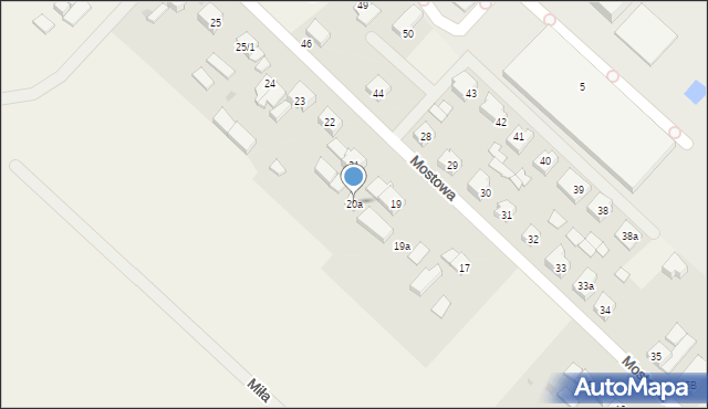 Nowa Wieś Lęborska, Mostowa, 20a, mapa Nowa Wieś Lęborska