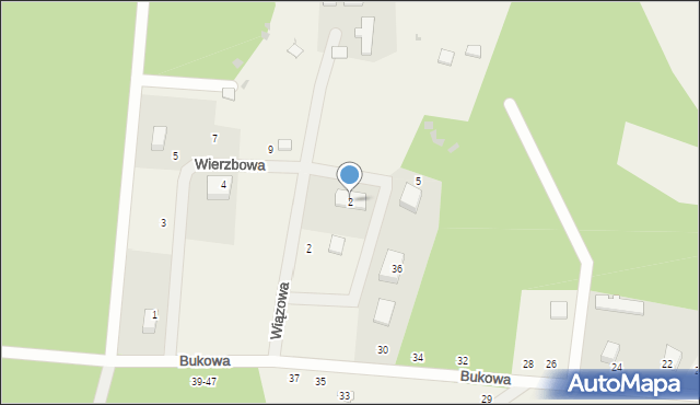 Nowy Dwór Wejherowski, Modrzewiowa, 2, mapa Nowy Dwór Wejherowski