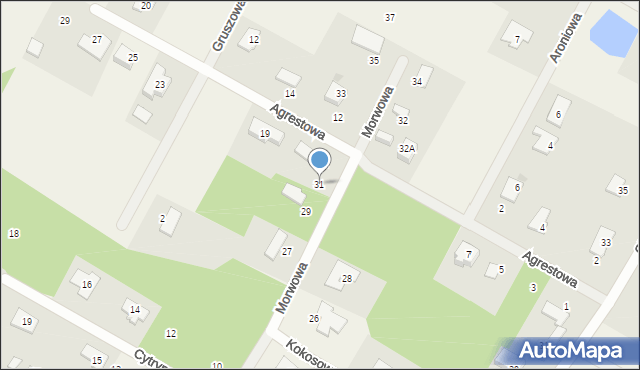 Opypy, Morwowa, 31, mapa Opypy