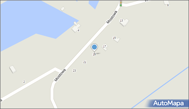 Otmuchów, Mostowa, 19, mapa Otmuchów