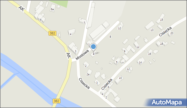 Paczków, Mostowa, 4, mapa Paczków