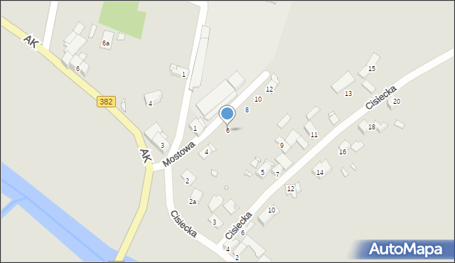 Paczków, Mostowa, 6, mapa Paczków