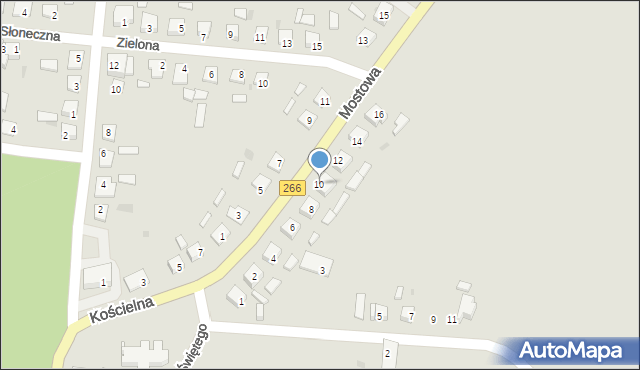 Piotrków Kujawski, Mostowa, 10, mapa Piotrków Kujawski