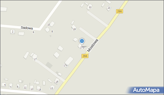 Piotrków Kujawski, Mostowa, 17D, mapa Piotrków Kujawski