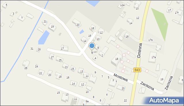 Pokrówka, Mostowa, 6, mapa Pokrówka