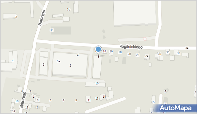 Przemyśl, Mogilnickiego Jana, ks., 8, mapa Przemyśla