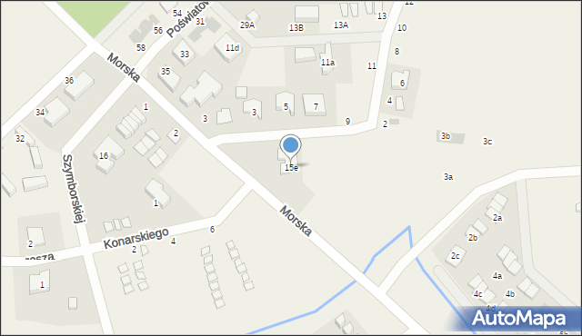 Przewłoka, Morska, 15e, mapa Przewłoka