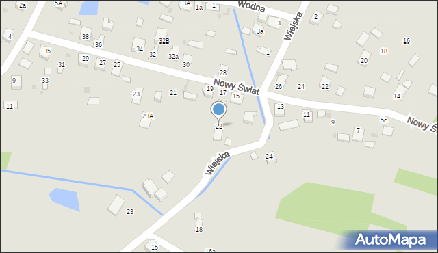 Radłów, Morawa, 22, mapa Radłów