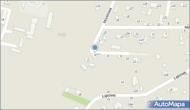 Radzyń Podlaski, Morelowa, 4, mapa Radzyń Podlaski