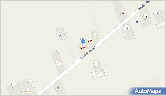 Rzeczyca, Mościckiego Ignacego, 46b, mapa Rzeczyca
