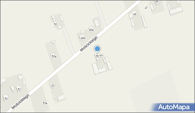 Rzeczyca, Mościckiego Ignacego, 51, mapa Rzeczyca