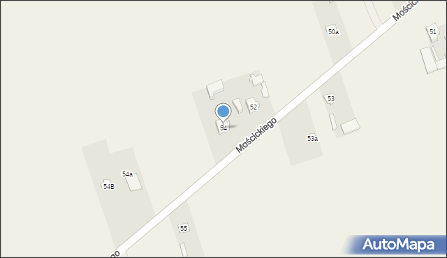 Rzeczyca, Mościckiego Ignacego, 54, mapa Rzeczyca