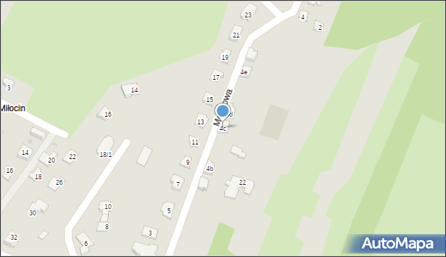 Rzeszów, Morelowa, 4c, mapa Rzeszów