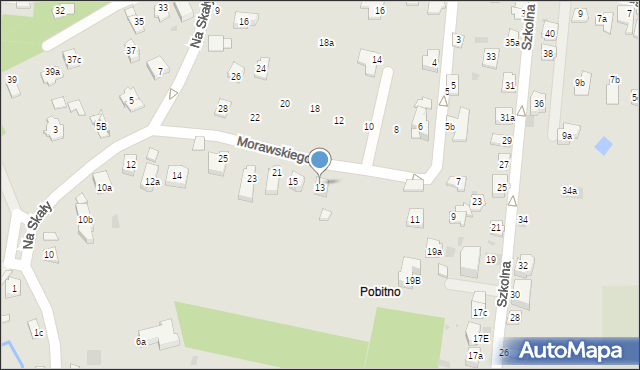 Rzeszów, Morawskiego Szczęsnego, 17, mapa Rzeszów