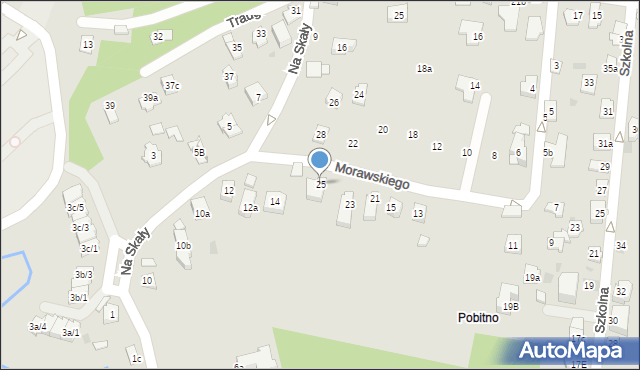 Rzeszów, Morawskiego Szczęsnego, 25, mapa Rzeszów