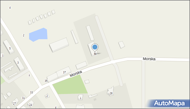 Sarbsk, Morska, 39, mapa Sarbsk