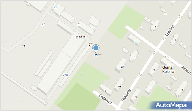 Skarżysko-Kamienna, Mościckiego Ignacego, Prezydenta RP, 25, mapa Skarżysko-Kamienna
