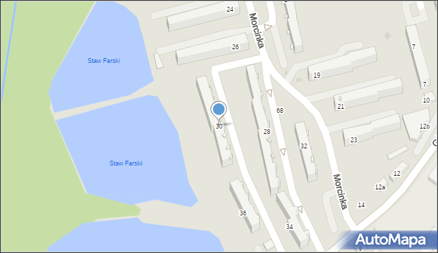 Skoczów, Morcinka Gustawa, 30, mapa Skoczów