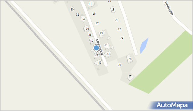 Spytkowice, Morzycka, 44, mapa Spytkowice