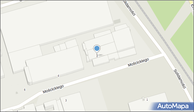 Stalowa Wola, Mościckiego Ignacego, 2, mapa Stalowa Wola