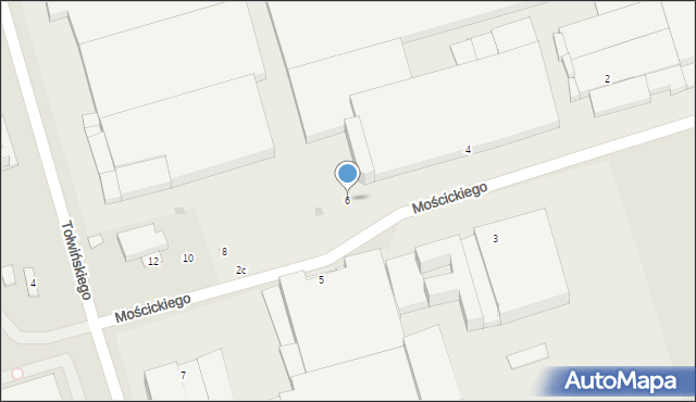 Stalowa Wola, Mościckiego Ignacego, 6, mapa Stalowa Wola