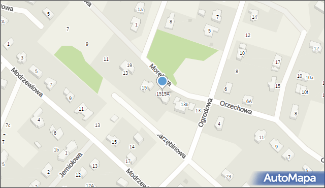 Stanowice, Morelowa, 15A, mapa Stanowice