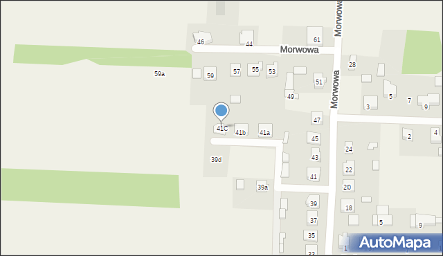 Stare Miasto, Morwowa, 41C, mapa Stare Miasto