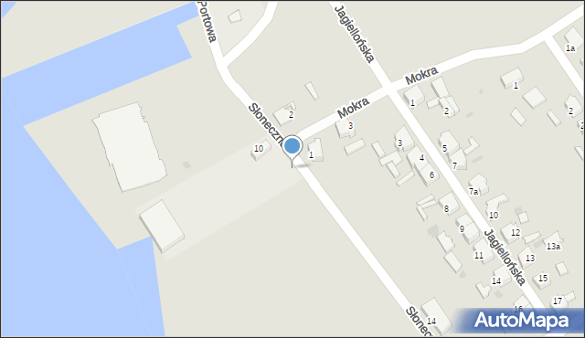 Stepnica, Mokra, 3c, mapa Stepnica