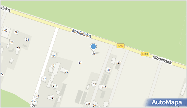 Suchocin, Modlińska, 35, mapa Suchocin