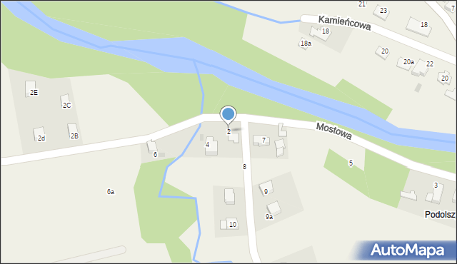 Sułkowice, Mostowa, 2, mapa Sułkowice