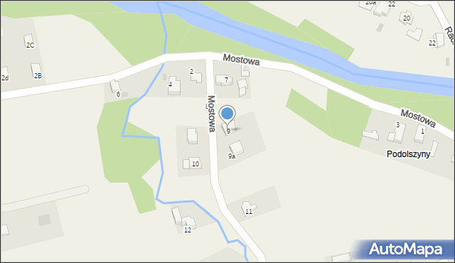 Sułkowice, Mostowa, 9, mapa Sułkowice