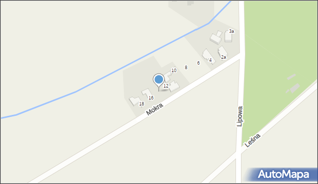 Swadzim, Mokra, 14, mapa Swadzim