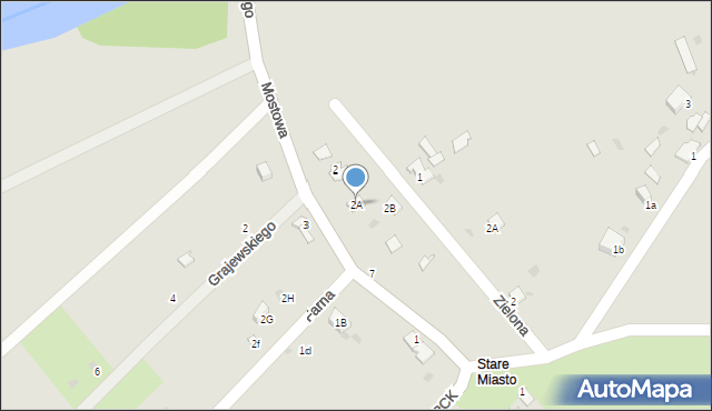 Świecie, Mostowa, 2A, mapa Świecie