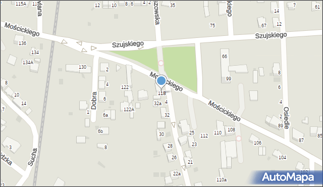 Tarnów, Mościckiego Ignacego, 118, mapa Tarnów