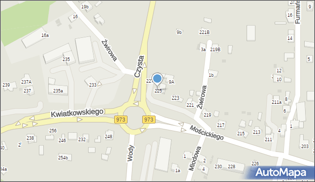 Tarnów, Mościckiego Ignacego, 225, mapa Tarnów